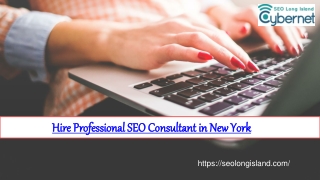 Hire Professional SEO Consultant in New York