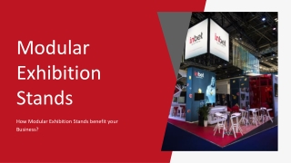 Modular Exhibition Stands- 5 Studio