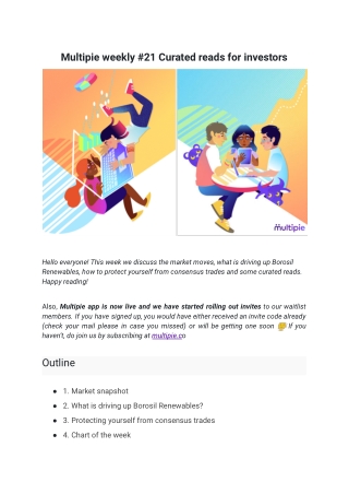 Multipie weekly #21 Curated reads for investors