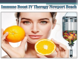 Immune Boost IV Therapy Newport Beach