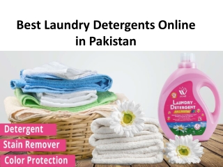 Best Laundry Detergents Online in Pakistan