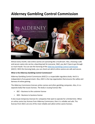 Alderney Gambling Control Commission