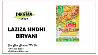 Laziza Sindhi Biryani