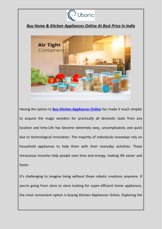 Buy Home & Kitchen Appliances Online At Best Price In India