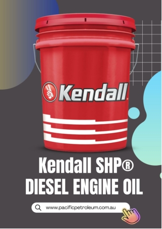 Kendall SHP® DIESEL ENGINE OIL