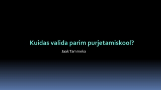 Kuidas valida parim purjetamiskool ?