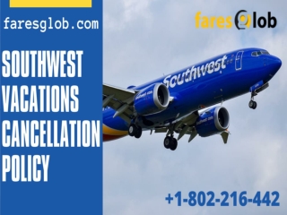 Southwest Vacations refund policy