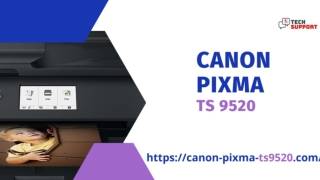 Simple Settings And Easy Hacks To Solve Canon Pixma ts9520 Setups