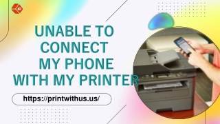 Is your Wireless printer not connect with Phone ?