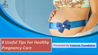 How To Take Care Of Yourself During Pregnancy?