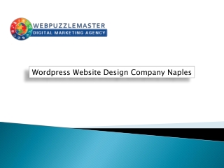 Wordpress Website Design Service Naples - Web Puzzle Master