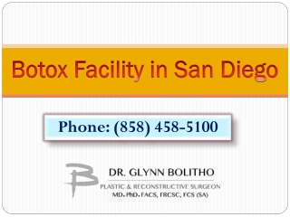 Botox Facility in San Diego