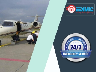Avail Unique Air Ambulance Services in Guwahati from Medivic at Right Cost