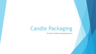Candle Packaging