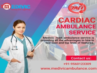 High Speed Ambulance Services in Kankarbagh and Saguna More by Medivic