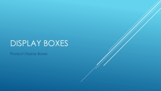 Display Boxes