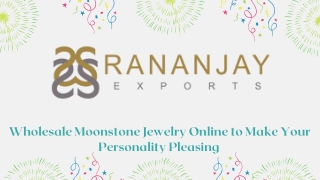 Wholesale Moonstone Jewelry Online to Make Your Personality Pleasing