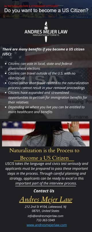 Immigration Attorney in New Jersey
