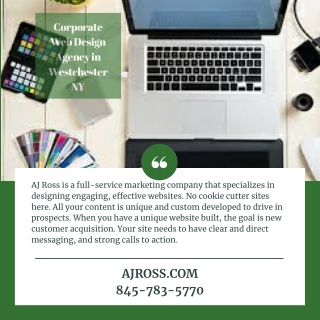 Corporate Web Design Agency in Westchester NY