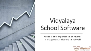 What is the importance of Alumni Management Software in School