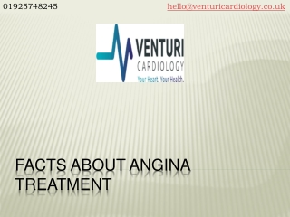 Facts About Angina Treatment