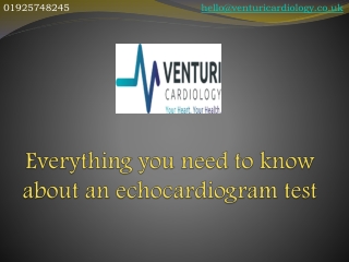 Everything you need to know about an echocardiogram test