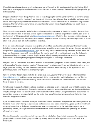 The Hafa Saga Revised: Why The Feds Don't Care If You Get A Short Sale