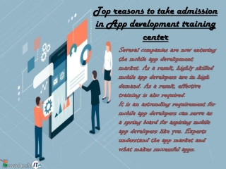 app development training center in Durgapur