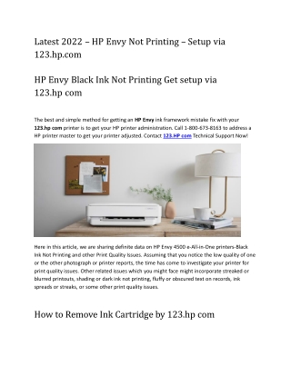 How to Contact HP Support to Fix any error on HP Deskjet 1112 Printer