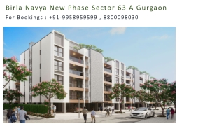 Birla Navya New Phase 4 BHK Apartments, Birla Navya New Phase Drisha floor plans