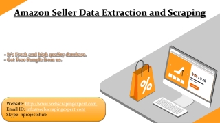 Amazon Seller Data Extraction and Scraping