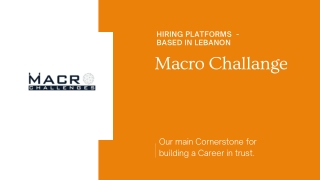 Best Hiring Platforms - PDF | Macro challenge