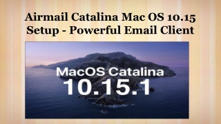 Airmail Catalina Mac OS 10.15 Setup - Powerful Email Client