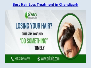 Best Hair Loss Treatment in Chandigarh