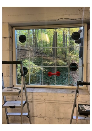 Residential Glass Repair at a home in North Arlington VA