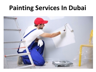 Painting Services In Dubai
