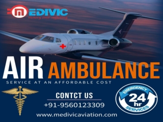 Take High-Raking Air Ambulance Service in Patna for Quick Shifting Aids