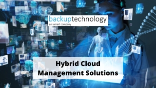 Hybrid Cloud Management Solutions