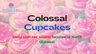 Cupcakes and Cookies in Affordable Prices || Colossal Cupcakes