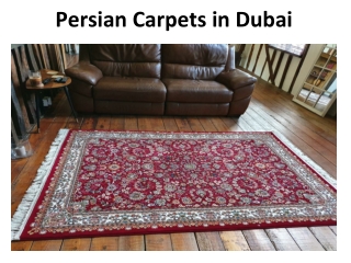 Persian carpets in Abu Dhabi