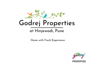 Godrej Apartments at Hinjewadi Pune | 2, 3 and 4 BHK Homes