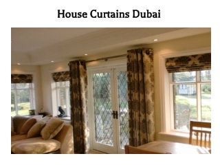 House Curtains Dubai