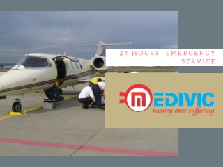 Book Air Ambulance in Bhopal by Medivic with 247 Availability