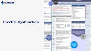 Erectile Dysfunction CKS | A4 Medicine