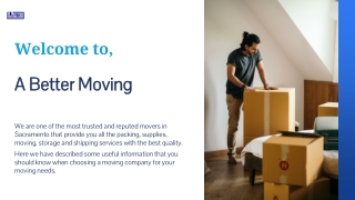 How To Choose The Right Moving Company