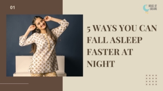 5 Ways You Can Fall Asleep Faster At Night