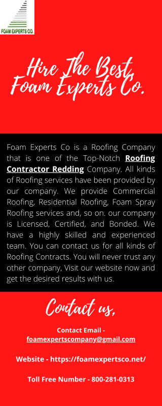 Hire The Best, Foam Experts Co.