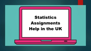 Statistics Assignment Help with Top-Quality Writing Services in UK