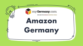 Amazon Germany | myGermany