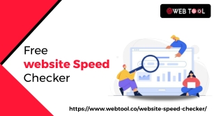 Best Free website speed checker - Web Tool